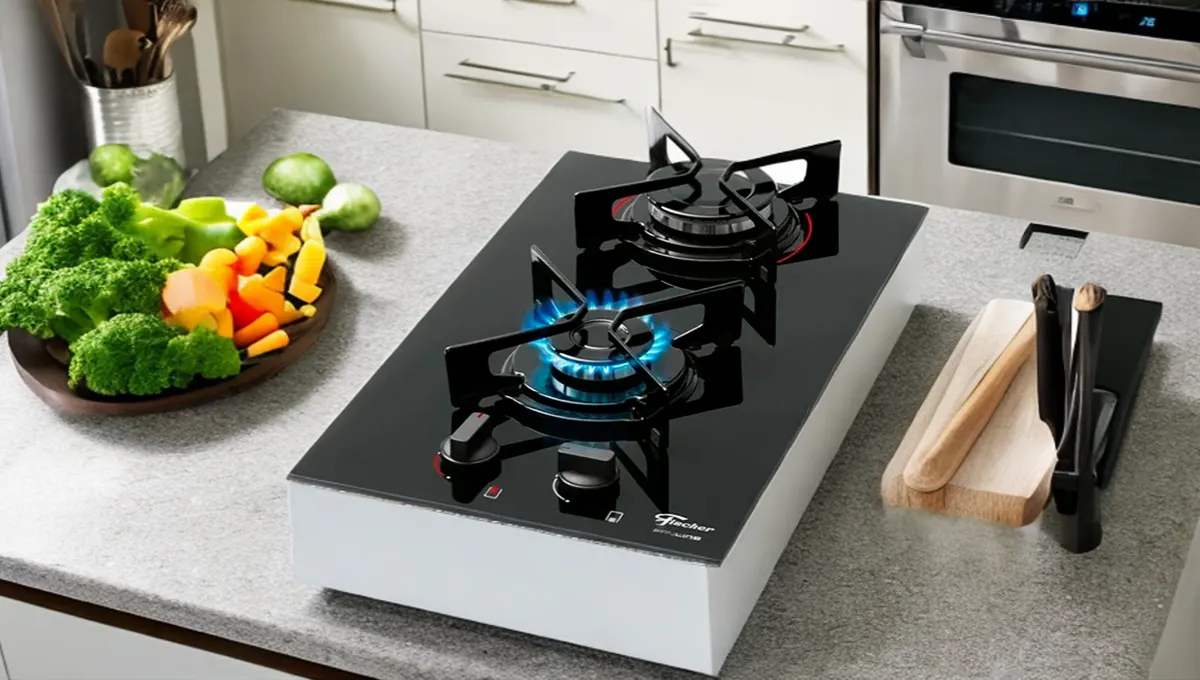 Cooktop Fischer 2 Bocas - Cooktop Fischer 2 Bocas a Gás Fit Line 27185-60015 Review Completo