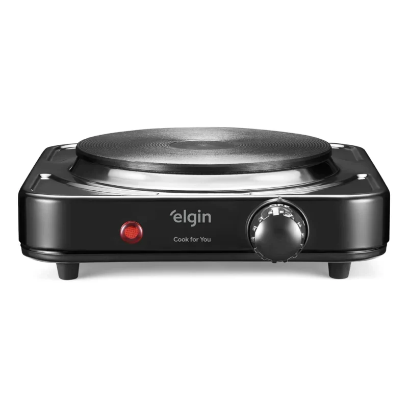 Fogão Elétrico Portátil - Fogão Elétrico Portátil - Cooktop 1 Boca - Elgin - 110V ou 220V