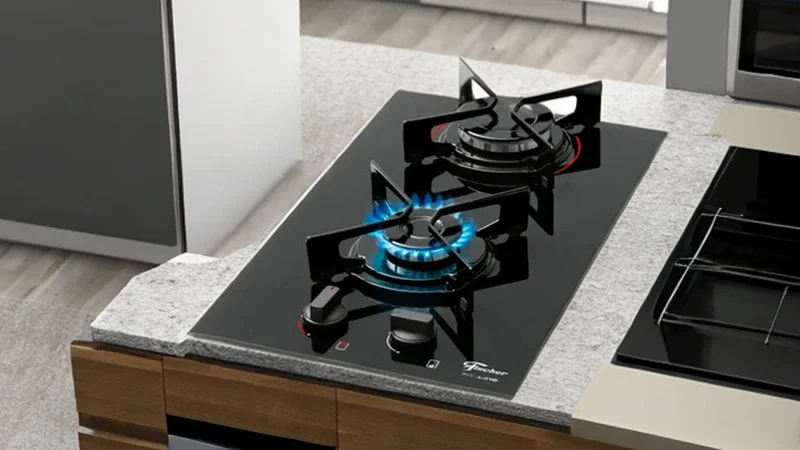 Cooktop 2 Bocas Fischer a Gás Fit Line - 27185-60015 - Melhores cooktops de 2024: top 9 modelos 1, 2, 4 e 5 bocas segundo nossos especialistas