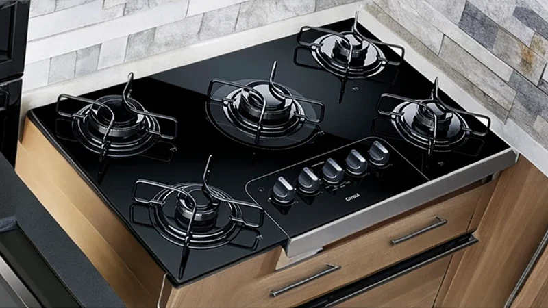 Cooktop 5 Bocas Consul - CD075AE - Melhores cooktops de 2024: top 9 modelos 1, 2, 4 e 5 bocas segundo nossos especialistas